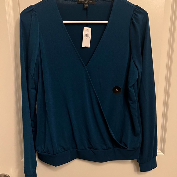 Banana Republic Teal Blouse - Picture 3 of 3